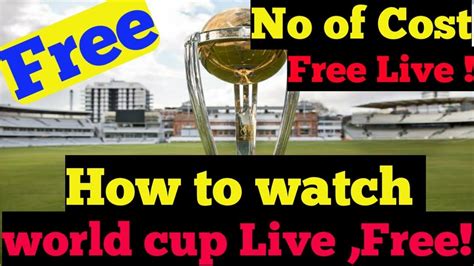 view world cup online free.